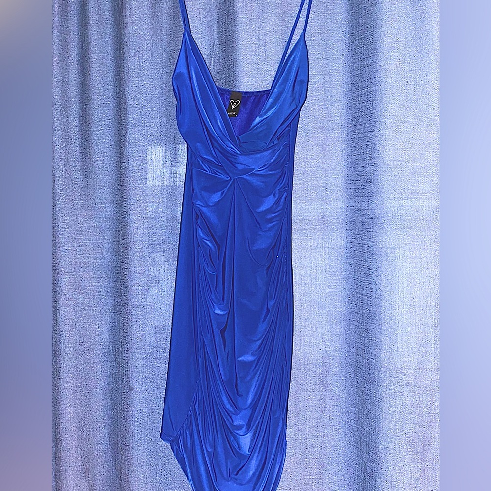 Blue Homecoming Dress